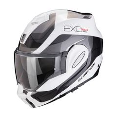 ΚΡΑΝΟΣ ΜΗΧΑΝΗΣ SCORPION EXO-TECH EVO PRO COMMUTA WHITE SILVER
