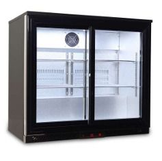 BACK BAR ΔΙΠΛΟ BB 220 SL  900 x 520 x 840  mm 200L  ΣΥΡΟΜΕΝΕΣ ΠΟΡΤΕΣ