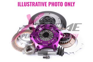 Xtreme Performance - 184mm Sprung Ceramic Twin Plate Clutch Kit Incl Flywheel 1220Nm