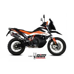 Τελικο Εξατμισης Mivv Dakar Ktm 790 Adventure 19-24, 890 Adventure 21-24 Black Ss/Ssteel