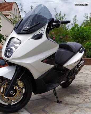 Windschild Gilera GP 800 – Getönt, Siebdruck, Rauchgrau