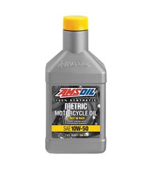 Amsoil MSRQT 10W50 Synthetic Metric Motorcycle Oil - 946ml