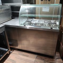 ΒΙΤΡΙΝΑ ΣΑΛΑΤΩΝ 10 ΘΕΣΕΩΝ - 140 X 70 X 86 (130) CM - 65330