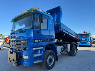 Ανατροπή Mercedes-Benz 2002 MB AGTROS 1843 AK 4X4 RETARTER-thumb-2