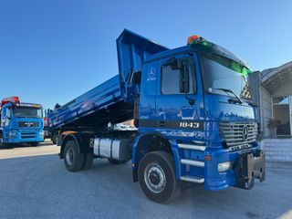 Ανατροπή Mercedes-Benz 2002 MB AGTROS 1843 AK 4X4 RETARTER-thumb-3