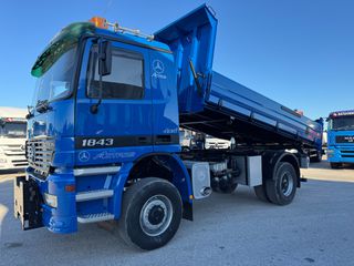 Ανατροπή Mercedes-Benz 2002 MB AGTROS 1843 AK 4X4 RETARTER-thumb-12