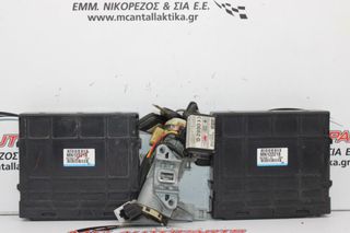 Εγκέφαλος MITSUBISHI OUTLANDER (2003-2007) MN122218 E6T38971 MR587312 2 εγκέφαλοι με κλειδαριά με κλειδί και immobilizer