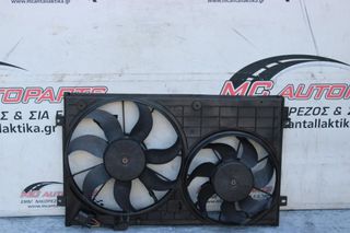 Βεντιλατέρ SKODA OCTAVIA 5 SCOUT 4X4 (2008-2013) 1K0121207BB Νερού και a/c διπλό σε πλαίσιο