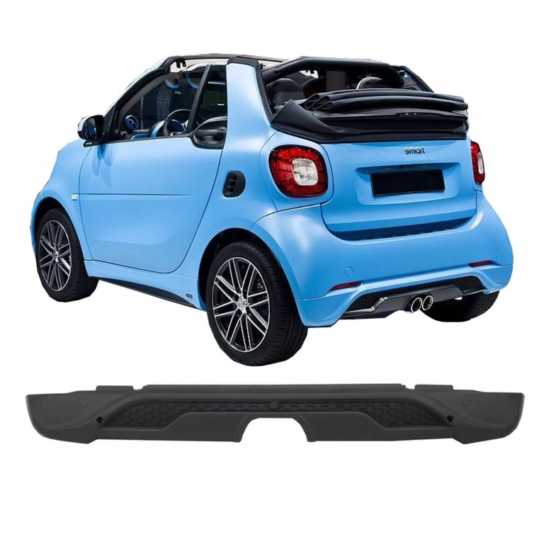Σπόϊλερ πίσω Προφυλακτήρα Diffuser SMART 453 (2014 >>) Look BR