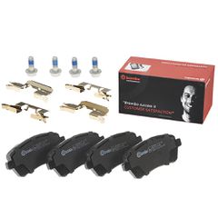 Σετ τακάκια, Δισκόφρενα Brembo P 24 072 για DAIHATSU, FORD, MAZDA, SUBARU, SUZUKI