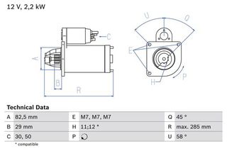 BOSCH BX ΜΙΖΑ PEUGEOT BOSCH 0 986 010 600