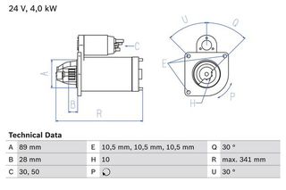 BOSCH BX ΜΙΖΑ MAN BOSCH 0 986 011 290