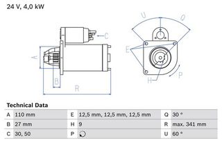 BOSCH BX ΜΙΖΑ IVECO BOSCH 0 986 011 310