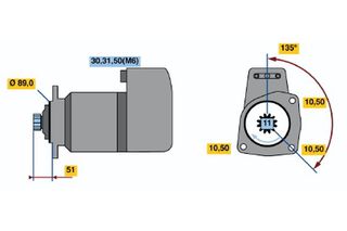 BOSCH ΜΙΖΑ BOSCH 0986011580