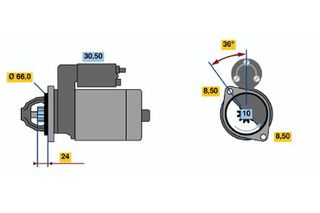 BOSCH ΜΙΖΑ PSA BOSCH 0986011600