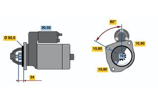 BOSCH ΜΙΖΑ FORD BOSCH 0986012470