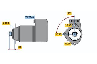BOSCH BX ΜΙΖΑ IVECO BOSCH 0986012730