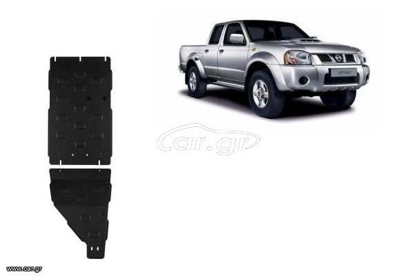 ΠΟΔΙΑ ΠΡΟΣΤΑΣΙΑΣ ΑΤΣΑΛΙΝΗ ΣΑΣΜΑΝ ΓΙΑ Nissan Navara II D22 (1997-2004) ***ΛΑΔΑΣ 4Χ4***