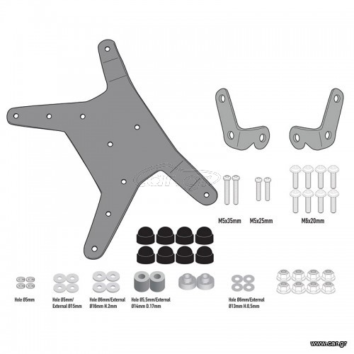Κιτ ζελατίνας D7711KIT_ADVENTURE '20 ΚΤΜ GIVI