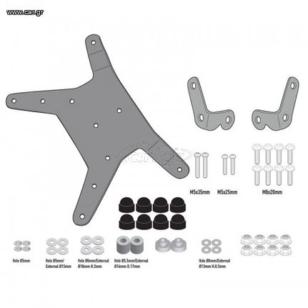 Κιτ ζελατίνας D7711KIT_ADVENTURE '20 ΚΤΜ GIVI