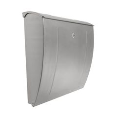 ΓΡΑΜΜΑΤΟΚΙΒΩΤΙΟ INOX ΑΣΗΜΙ 36.5x14.5x39x6cm FF GROUP 41596