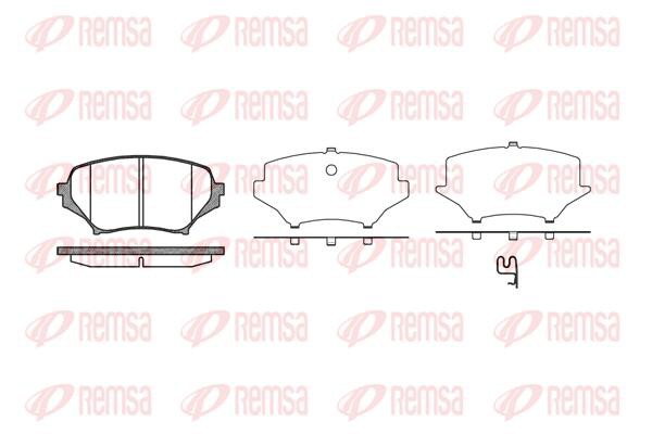 REMSA ΔΙΣΚΟΦΡΕΝΑ MAZDA REMSA 1189.01