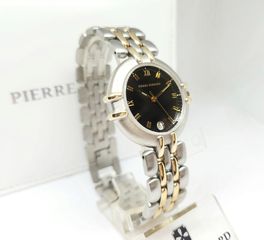 Vintage 1990s 5mic Gold-Plated Pierre Bernard Ελβετικό αντρικό ρολόι Quartz 1006-004 A9586 TIMH 170 ΕΥΡΩ