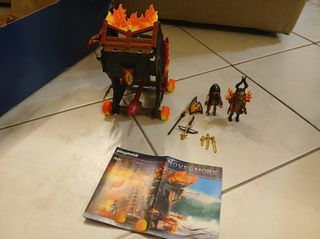 Playmobil Novelmore Knights Burnham Raiders Fire Ram 70393