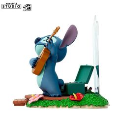 DISNEY - Figurine Stitch Guitar-thumb-1