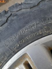 Bf goodrich 24565 17