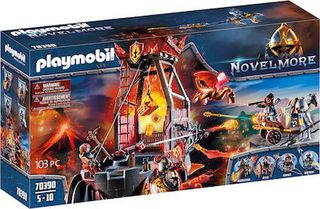 Playmobil Novelmore Knights Burnham Raiders Lava Mine 70390