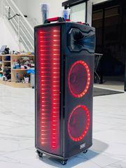 Ηχείο 3000 watt peak 2*12 karaoke bluetooth 1.30 cm