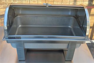Μπαίν Μαρί Επιτραπέζιο 1/1Gn ROLL TOP 56x36x39Cm - Μεταχειρισμένο.-thumb-1