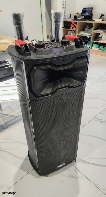 Ηχοσυστημα καραοκε bluetooth 3000 watt peak