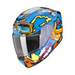 ΚΡΑΝΟΣ ΜΗΧΑΝΗΣ ΠΑΙΔΙΚΟ SCORPION EXO-JNR AIR FUN BLUE ORANGE