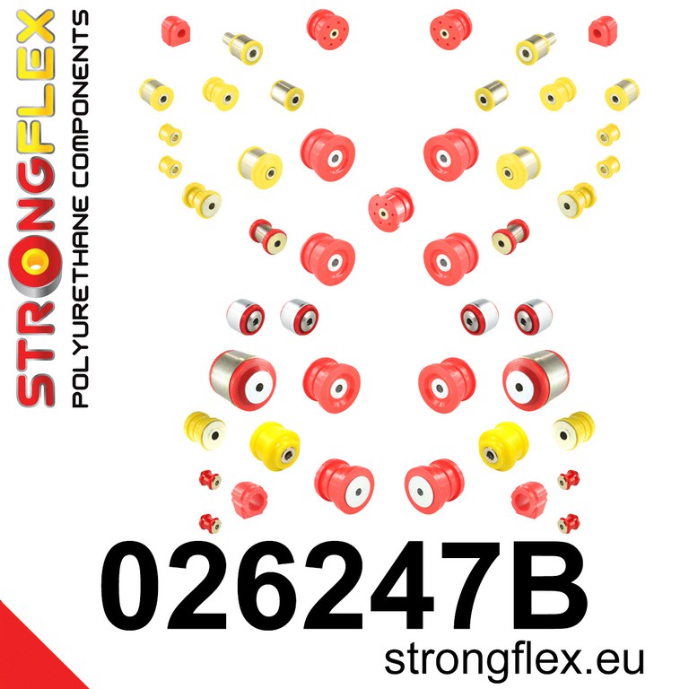 Full suspension polyurethane bush kit