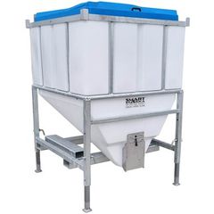 ΣΙΛΟ ΦΟΡΗΤΟ ΧΟΑΝΗ ΜΕ ΒΑΣΗ  SMART STAKKA 1600L PORTABLE HOPPER