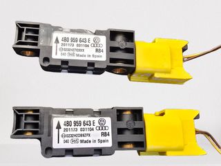 ΑΙΣΘΗΤΗΡΑΣ ΚΡΟΥΣΗΣ ΕΜΠΡΟΣ/ΠΙΣΩ PORSCHE CAYENNE/VW TOUAREG  4.5  V8 - 955   7L0909606C - 7L0909606B - 4B0959643E