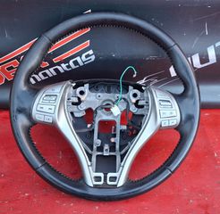 NISSAN QASHQAI J11 2014-2017 ΒΟΛΑΝ ΤΙΜΟΝΙΟΥ ΔΕΡΜΑΤΙΝΟ ΜΕ ΧΕΙΡΙΣΤΗΡΙΑ