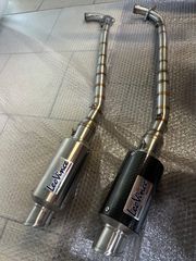 Τελικά LeoVince Φ51 νικελ και Carbon