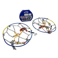 Αντιολισθητικές αλυσίδες 12mm. (μέγεθος 60) για 13'', 14'', 15'' ζάντες - σετ 2τμχ.-thumb-2