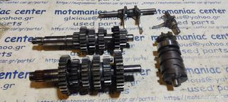 σασμαν μυλος φουρκετες yamaha wr200 3xp 4bf dt200wr dt200r wr200r gearbox transmision transmission fork drum