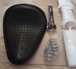 Σέλα με ελατήρια new λόγω αλλαγής project, τσοπερ custom Harley μονοσελο chopper