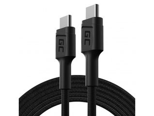 Green Cell KABGC29 USB cable USB 2.0 2 m USB C Black