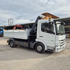 Ανατροπή + Γερανός Mercedes-Benz 2009 atego 818 euro5
