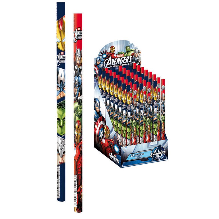 Pencil Display Avengers Marvel Alliance 48pcs