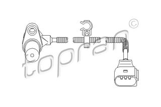 TOPRAN 111 379 - AIΣΘHTHPAΣ ΣTPOΦΩN ΣTPOΦAΛOY VW AUDI