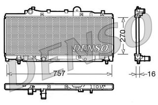 DENSO ΨΥΓΕΙΟ ΜΗΧΑΝΗΣ FIAT