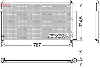 DENSO ΨΥΓΕΙΟ A/C HONDA