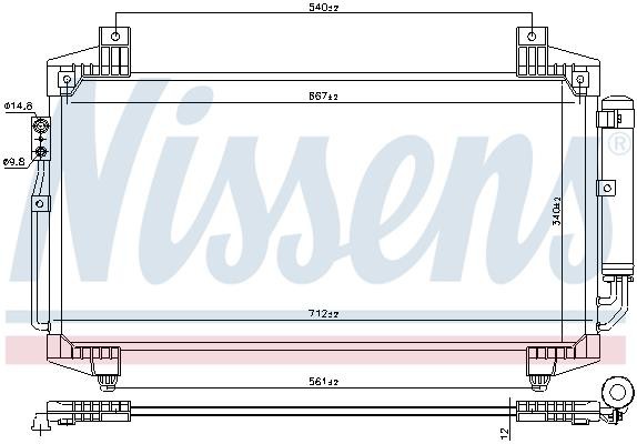 NISSENS ΨΥΓΕΙΟ A/C